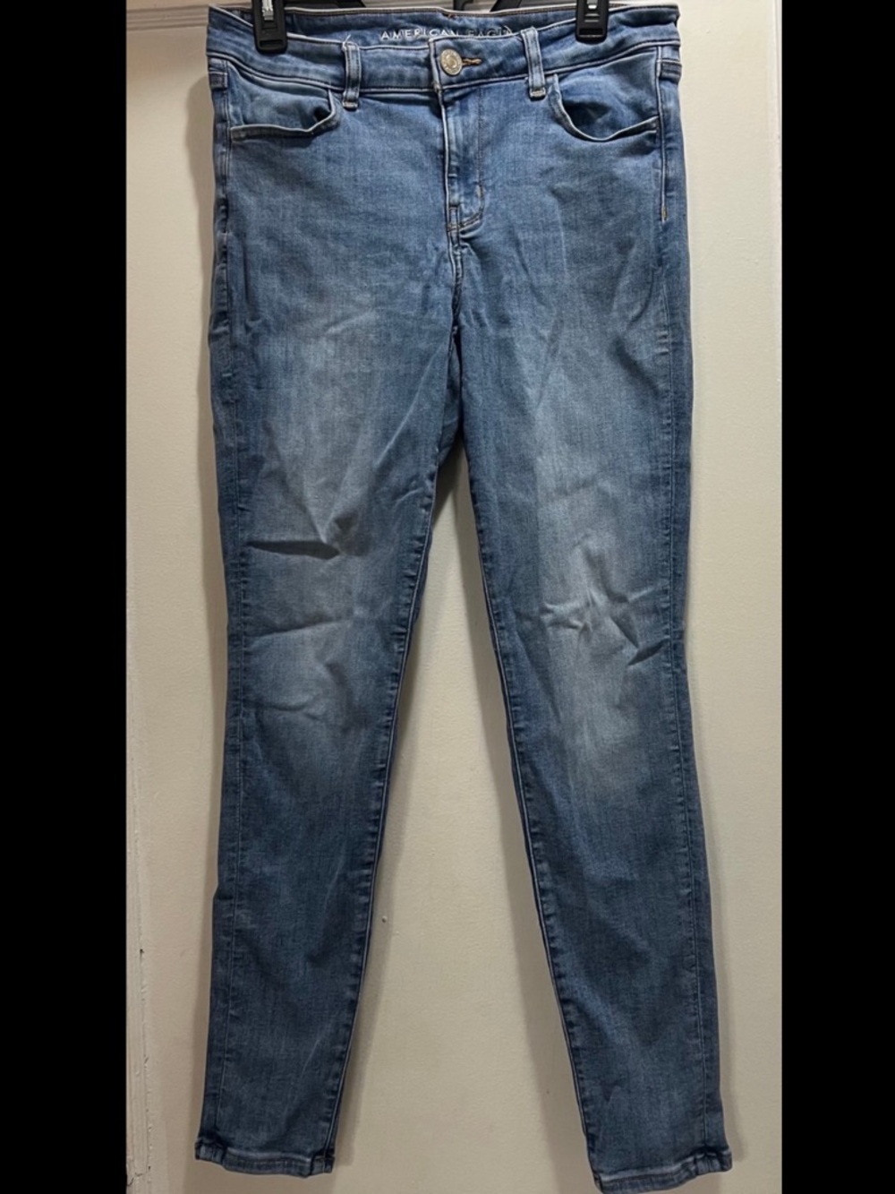 Light Wash Skinny Denim Jeans